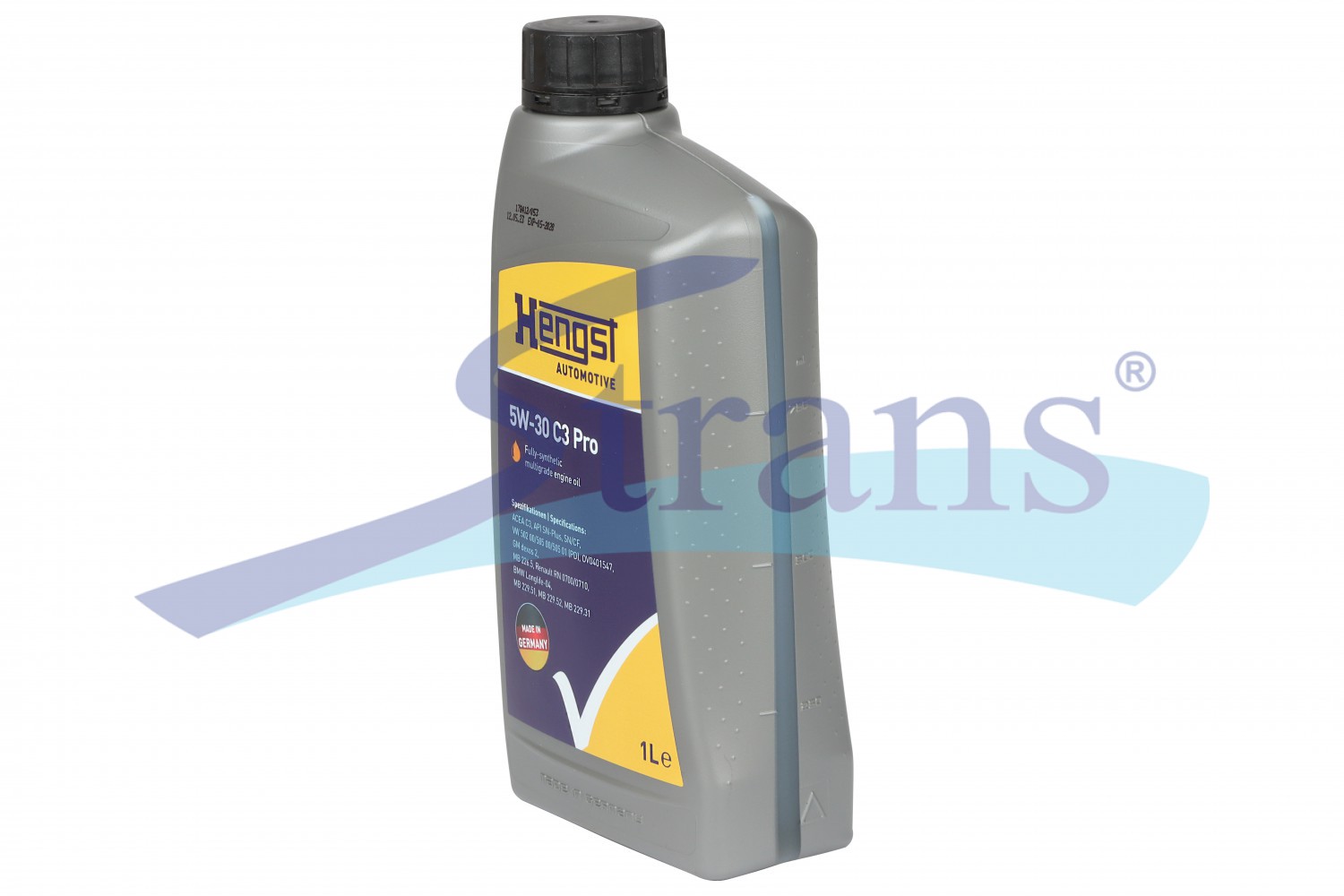 Масло Моторне Легкове Hengst 5W-30 C3 Pro 1Л. (Підходить Для